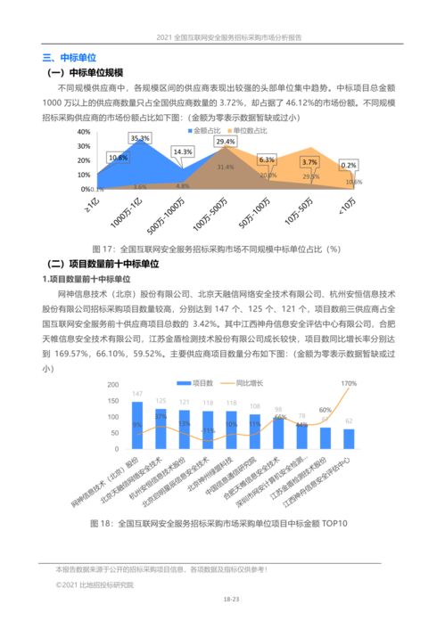 2021年全国互联网安全服务招标采购市场全景透视与分析